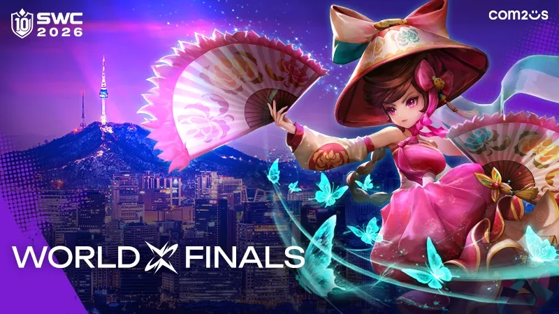 서울 야경과 남산타워를 배경으로 한 SWC2026 월드 파이널 공식 키 비주얼